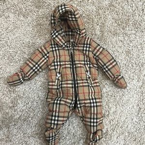 Burberry Snow Suit 3mo
